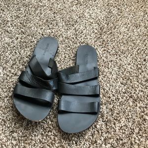 Black sandals